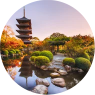 TEMPLES ET JARDINS DE KYOTO